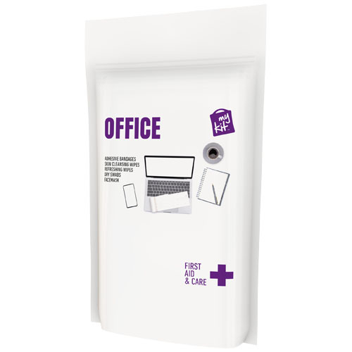 Kit Premiers secours au bureau à personnaliser MyKit Marron kraft